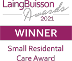 Laing Buisson Small Residential Care Award Winner 2021