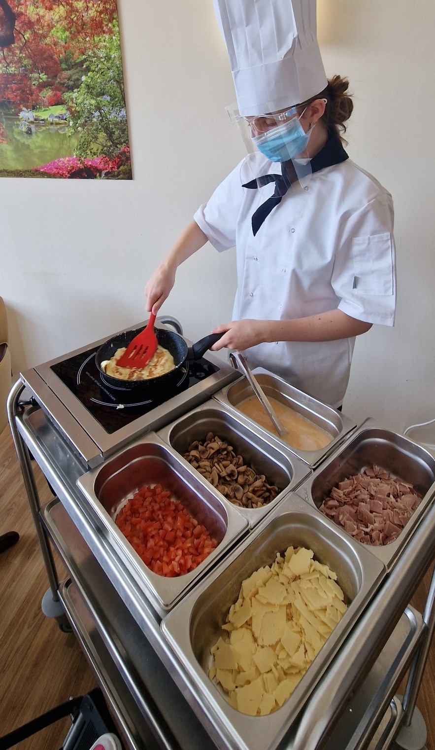 Omelette station